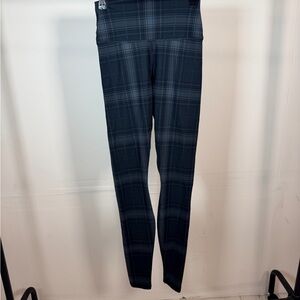 ALO Yoga Dark Gray Patterned Leggings